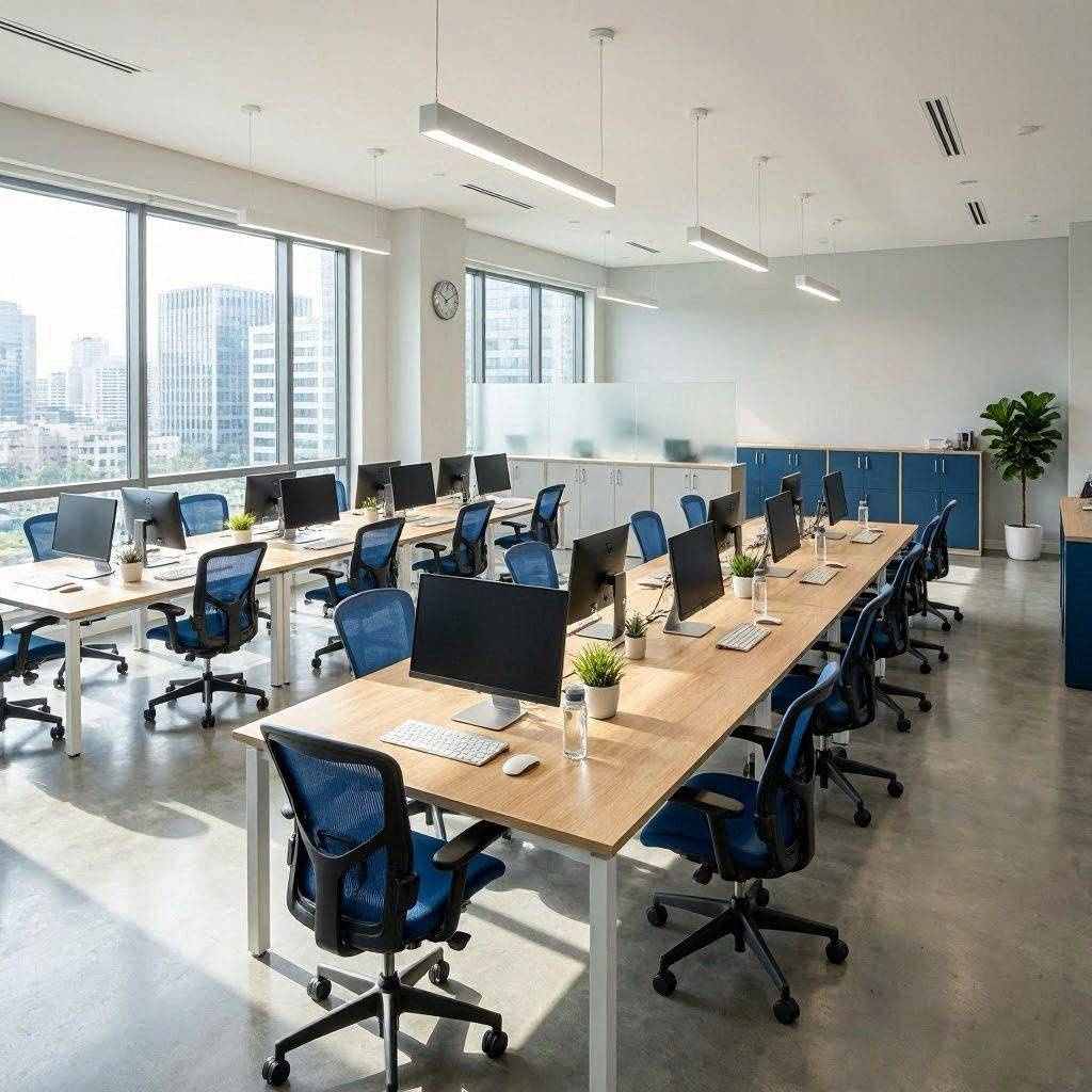 销售团队如何用过程数据判断办公区局部施工对写字楼办公办公区环保材料的影响